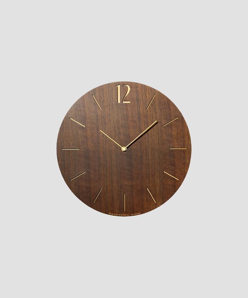 Molomolo Proud Clock - Walnut