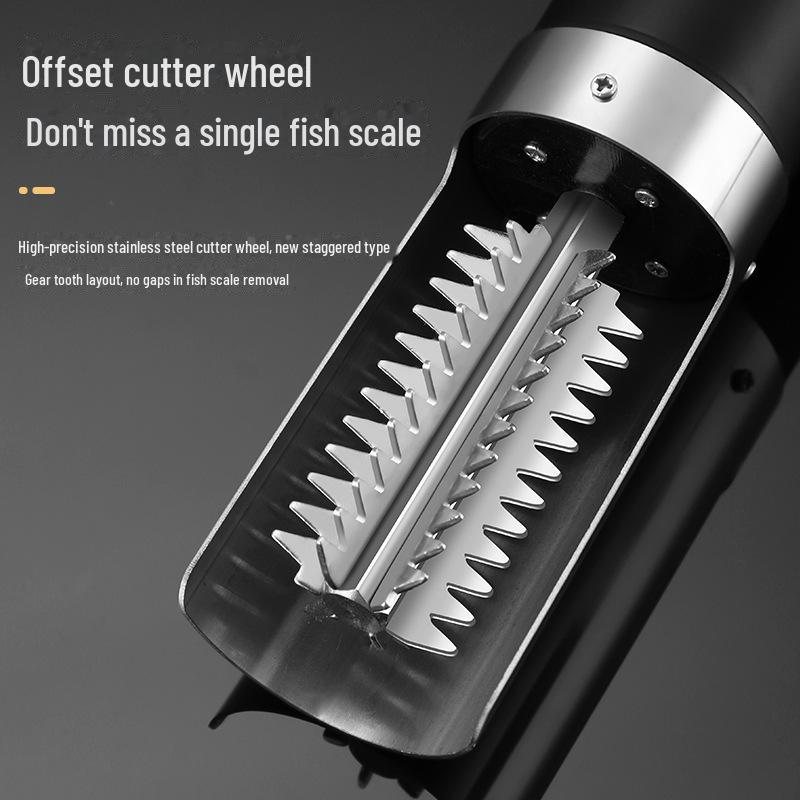 Электрический скребок для чистки рыбы - автоматический инструмент для чистки рыбы и удаления чешуи