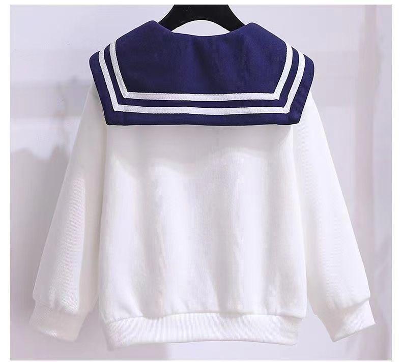 Комплект юбки в стиле колледжа для девочек - Униформа JK для весны и осени