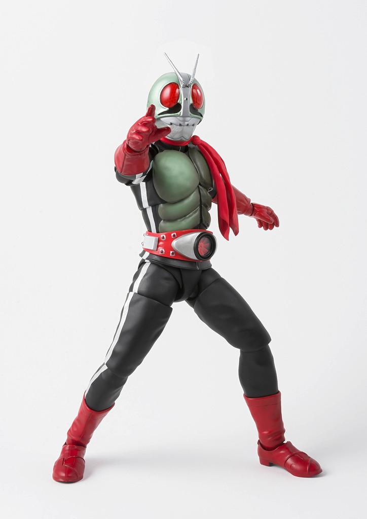 TAMASHII NATIONS SHFiguarts (Синкочо Сейхо) Камен Райдер Камен Райдер Новый Нет. 2 прибл.. Окрашенная подвижная фигура из АБС и ПВХ, 145 мм