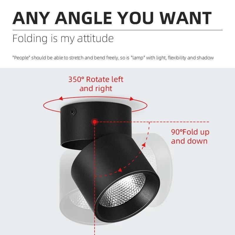 Modern Simple Ceiling Lights Mini Small LED Ceiling Lamp for Living Room Bedroom Kitchen Surface Mount Led Downlight Spot Light