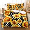 Flowers Bedding Set Duvet Cover Set 3d Bedding Digital Printing Bed Linen Queen Size Bedding Set Fashion Design