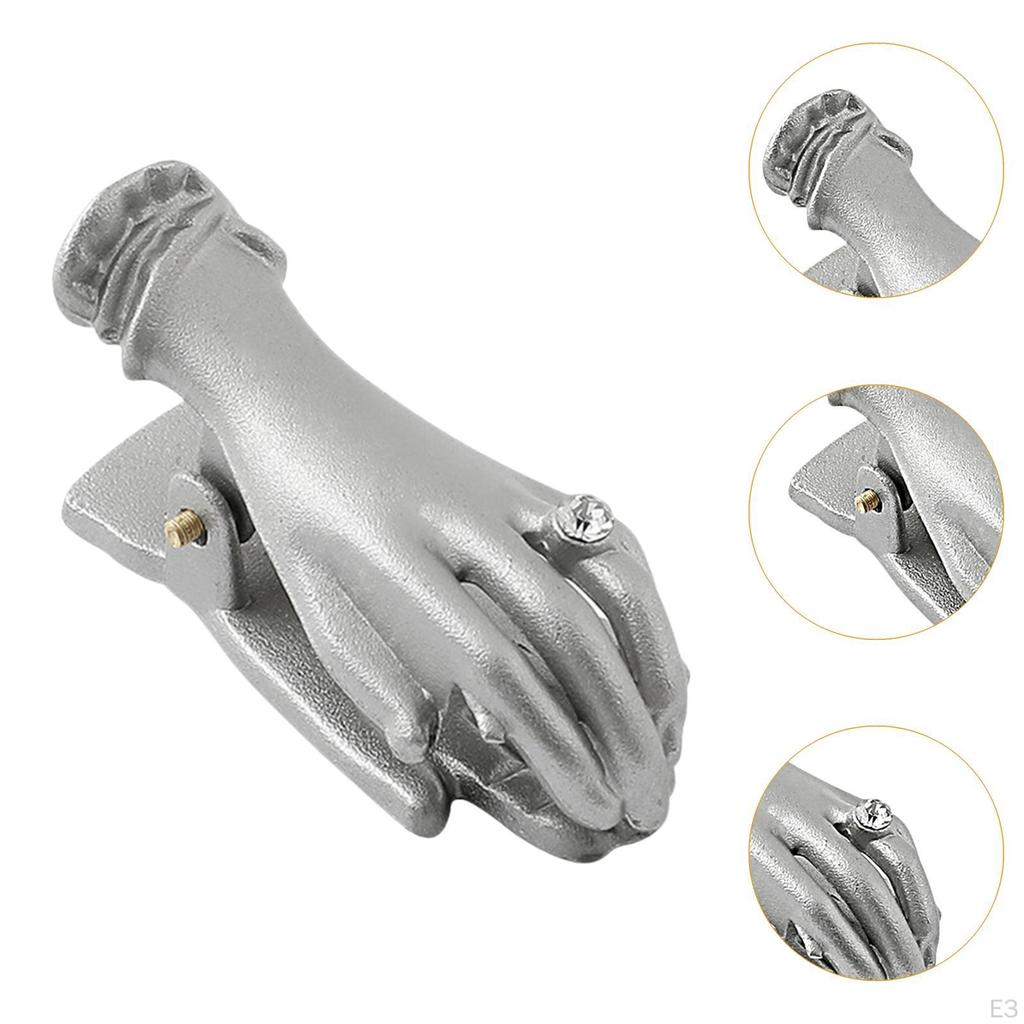 Скрепка для бумаги в форме руки Металлический многофункциональный изящный держатель для страниц в подарок на день рождения