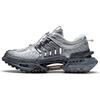 Li Ning Xuan Kong Slay Fabric Synthetic Leather Reflective Non-Slip Wear-Resistant Low-Top Sports Casual Shoes Men Sneakers Gray Silver AZGS019-2