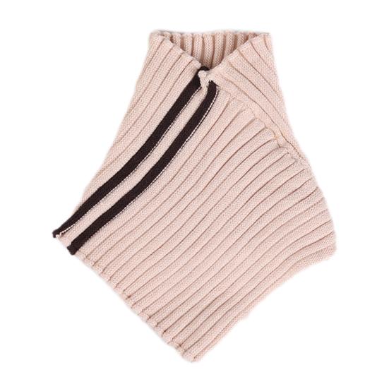 Fake Collar Scarf Detachable High Collar Solid Color Knitted Turtleneck Scarves Collar Insert Fashion Accessory