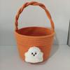 Halloween Ghost Snack Storage Basket Doll Cute Candy Basket Portable Sundries Snack Storage Basket Holiday Gift