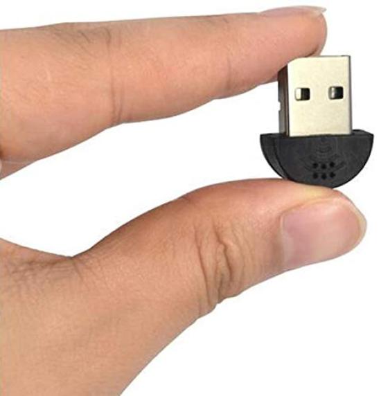 Parishop PC Microphone Smallest USB Microphone PC Mac USB Microphone for Laptops Portable Ultra-compact World's Anytime, Anywhere!