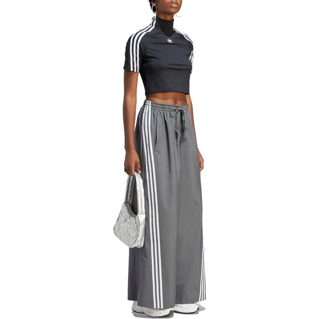adidas Originals Trefoil Spice Girls Series Свободные спортивные брюки женские плавки серые IV9317