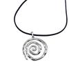 Titanium Steel Spiral Pendant Necklace For Women With Geometric Design And Boho Style Fall Jewelry