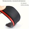 2pcs Car Rearview Mirror Rain Shield, Rain Eyebrow, Thickened Carbon Fiber Texture Rearview Mirror Rain Shield