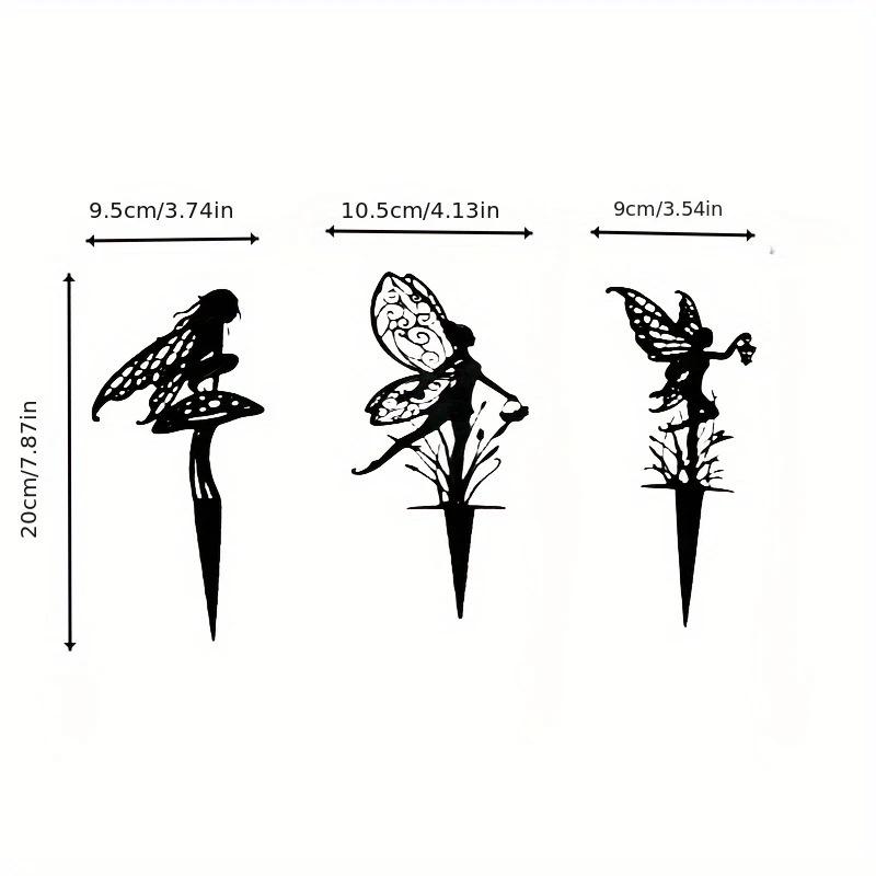 Знак-вставка в землю Металлический Крест для Садовой Декорации