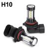 Aluminum Alloy Fog Lamp Auto Parts H10 White Light