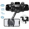 Phone Holder - ZGEER - Rearview Mirror - Adjustable - 360° Rotatable - For 3-7 Inch Smartphone