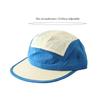 Waterproof Japanese Style Splicing Baseball Cap 5-Panel Adjustable Snapback Hats Quick-drying Thin Sunshade Cap Unisex