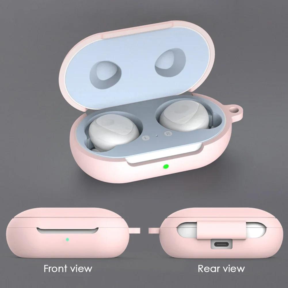 Силиконовый чехол Защитная крышка для Bluetooth-наушников Samsung Galaxy Buds Plus Мягкий силиконовый чехол для Buds+ Защитные чехлы