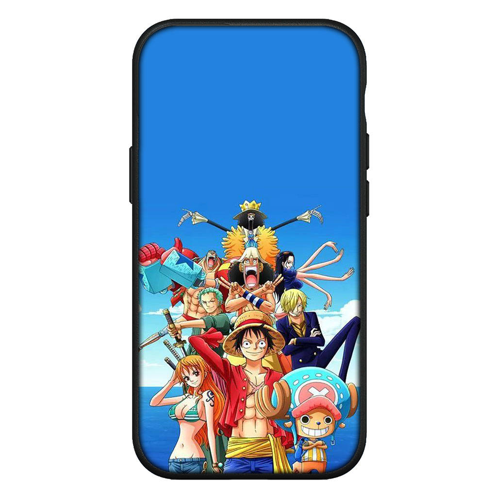 For iPhone 15 14 Xiaomi Redmi Note 13 12 11 Pro Max X 8 7 XR Samsung Galaxy A15 S24 S23 A05 Huawei OPPO A17 Anime One Luffy Sanji Piece Phone Case