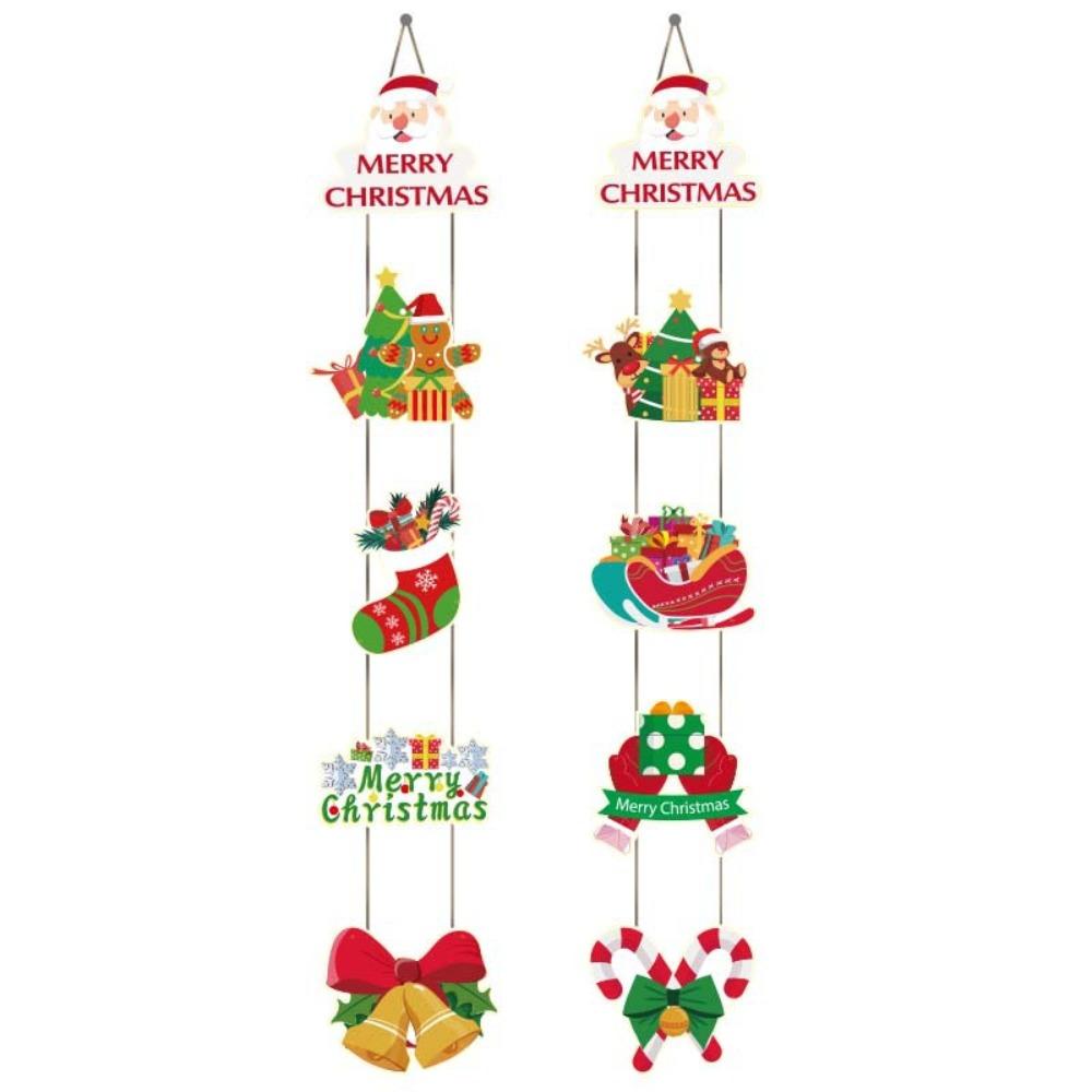 Traditional Design Christmas Door Decorations Holiday Welcome Hanging Decor  Holiday Decorating