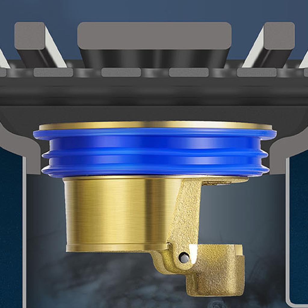 Душевая решетка для слива в полу Самоуплотняющийся обратный поток в сливе в полу Туалетная решетка для устранения запаха Простота в использовании