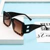 Женские солнцезащитные очки, женские модные дизайнерские квадратные солнцезащитные очки, мужские классические черные роскошные ретро B-декоративные оттенки очков