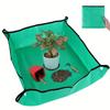 Plant Transplanting Repotting Mat, Foldable Garden Work Cloth Waterproof Gardening Mats Soil Moving Watering Pads For Indoor
