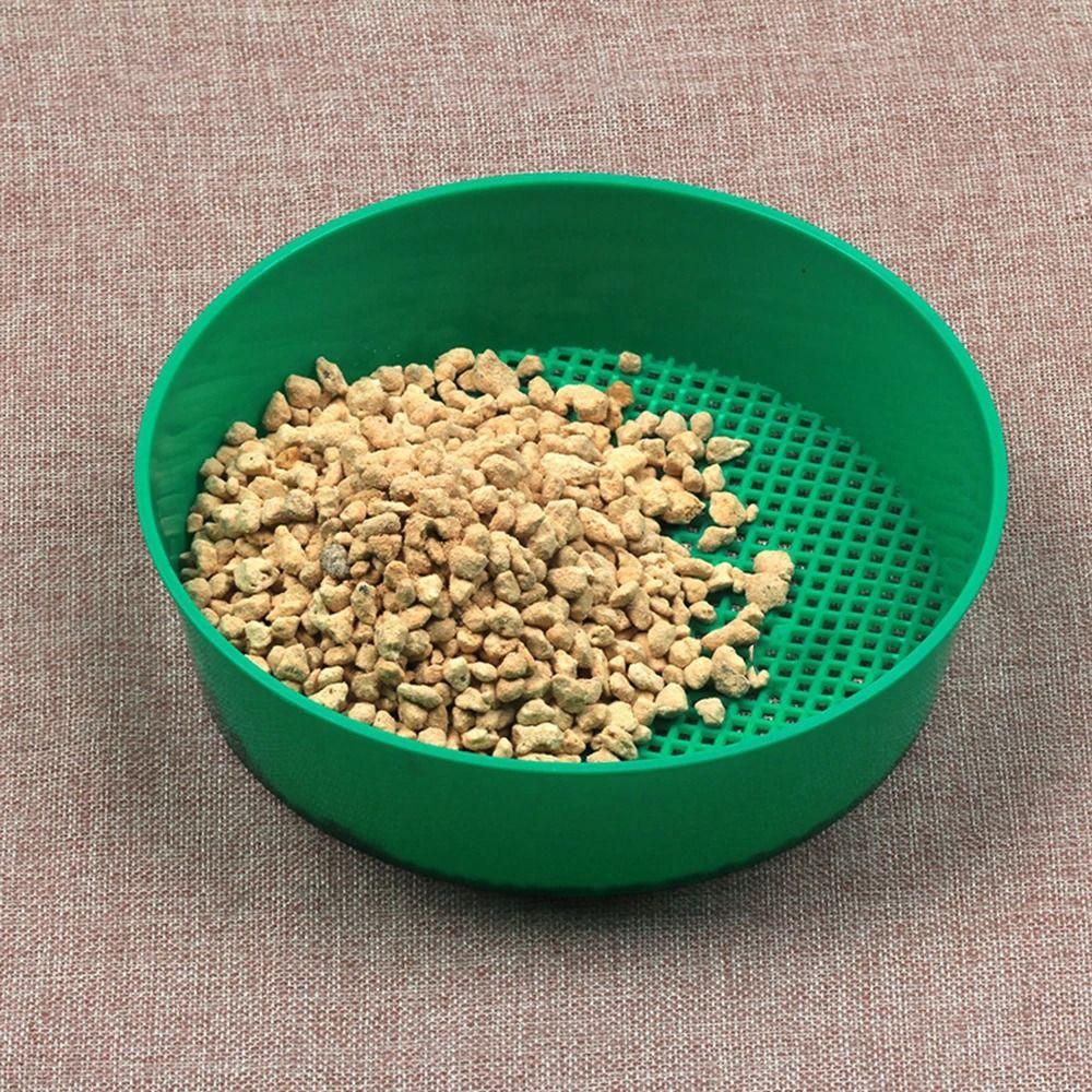 Plastic Soil Sieve Green Rock Sifter Gardening Tool Garden Sieve  Home Planting