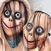 Новый Хэллоуинский Ужас с Длинными Волосами Косплей Маска Женского Призрака Ролевые Маски Смешная Маска V-образная Маска для Рта Вечеринка Прикольные Игрушки