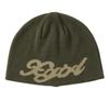 [X-girl] Шапка бини SCRIPT LOGO JACQUARD BEANIE Женская ОЛИВКОВАЯ