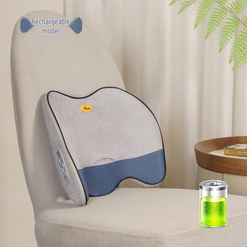 YingErDe Smart Airbag Vibration Lumbar & Back Massage Cushion CN plug (adapter included)