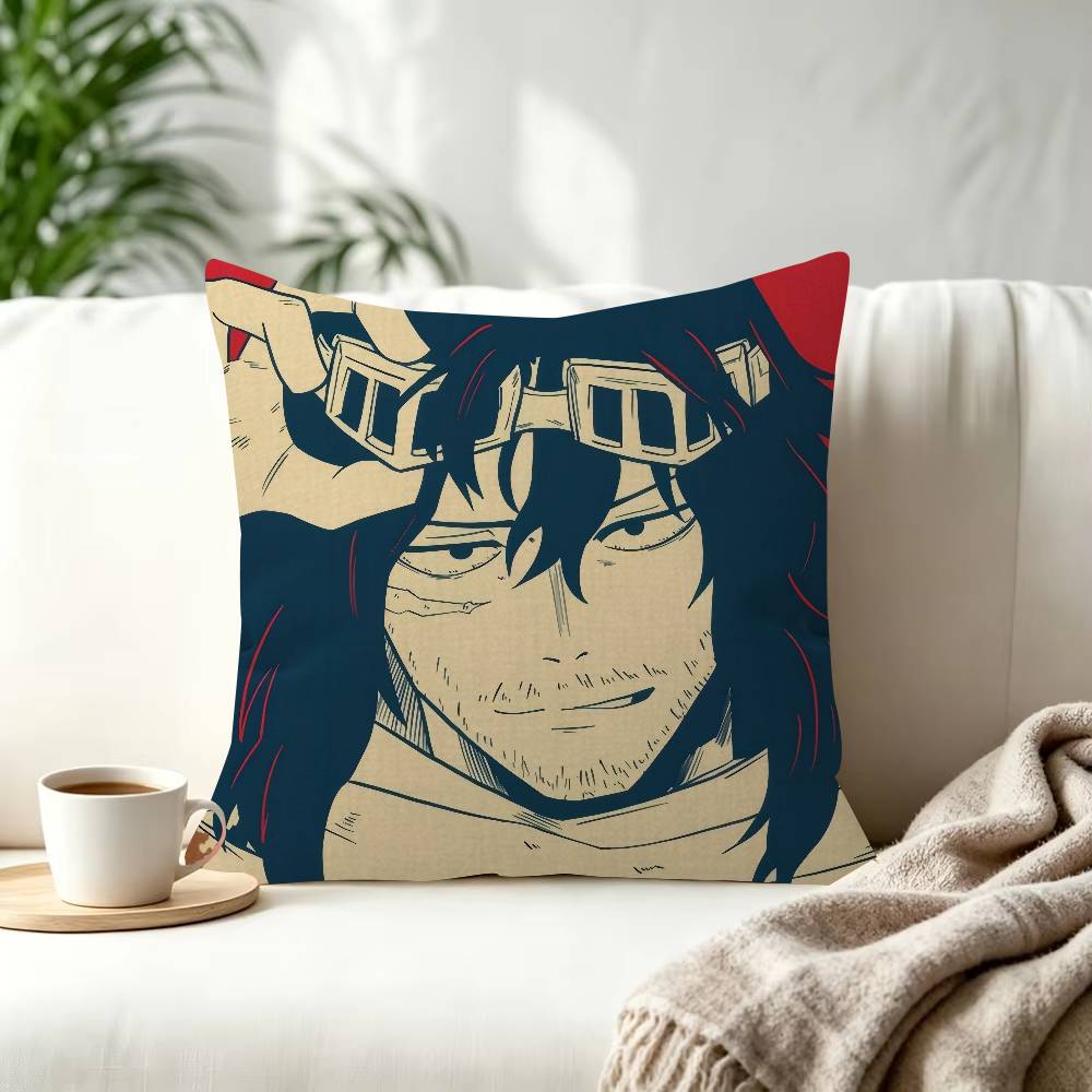 Anime cushion aAizawa Head Decorative Room Aesthetics Pillow Case Home Decor Bedroom Sofa Bed Pillow Cover x