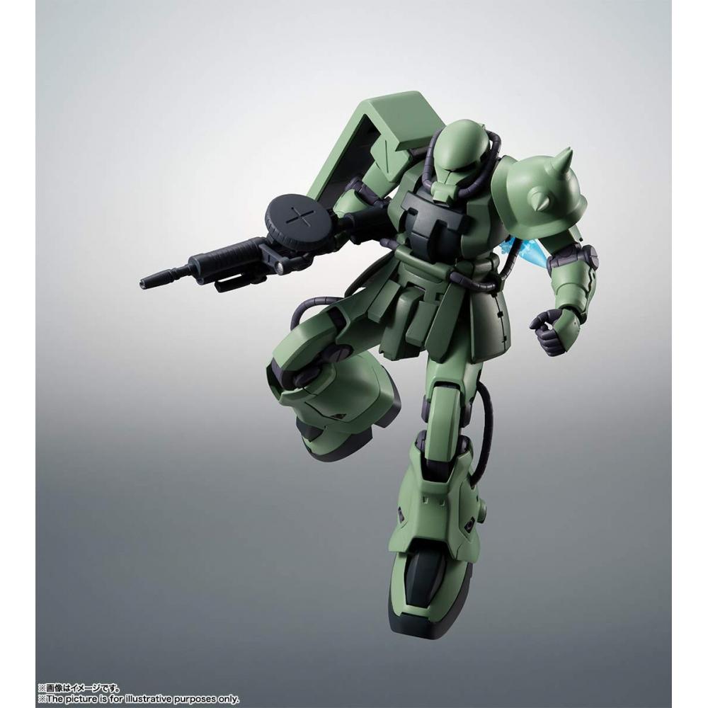 ROBOT Spirits Mobile Suit Gundam 0083 [SIDE MS] MS-06F-2 Zaku IIF тип 2 версия. АНИМЕ. приблизительно. 125 мм окрашенная подвижная фигурка из АБС и ПВХ