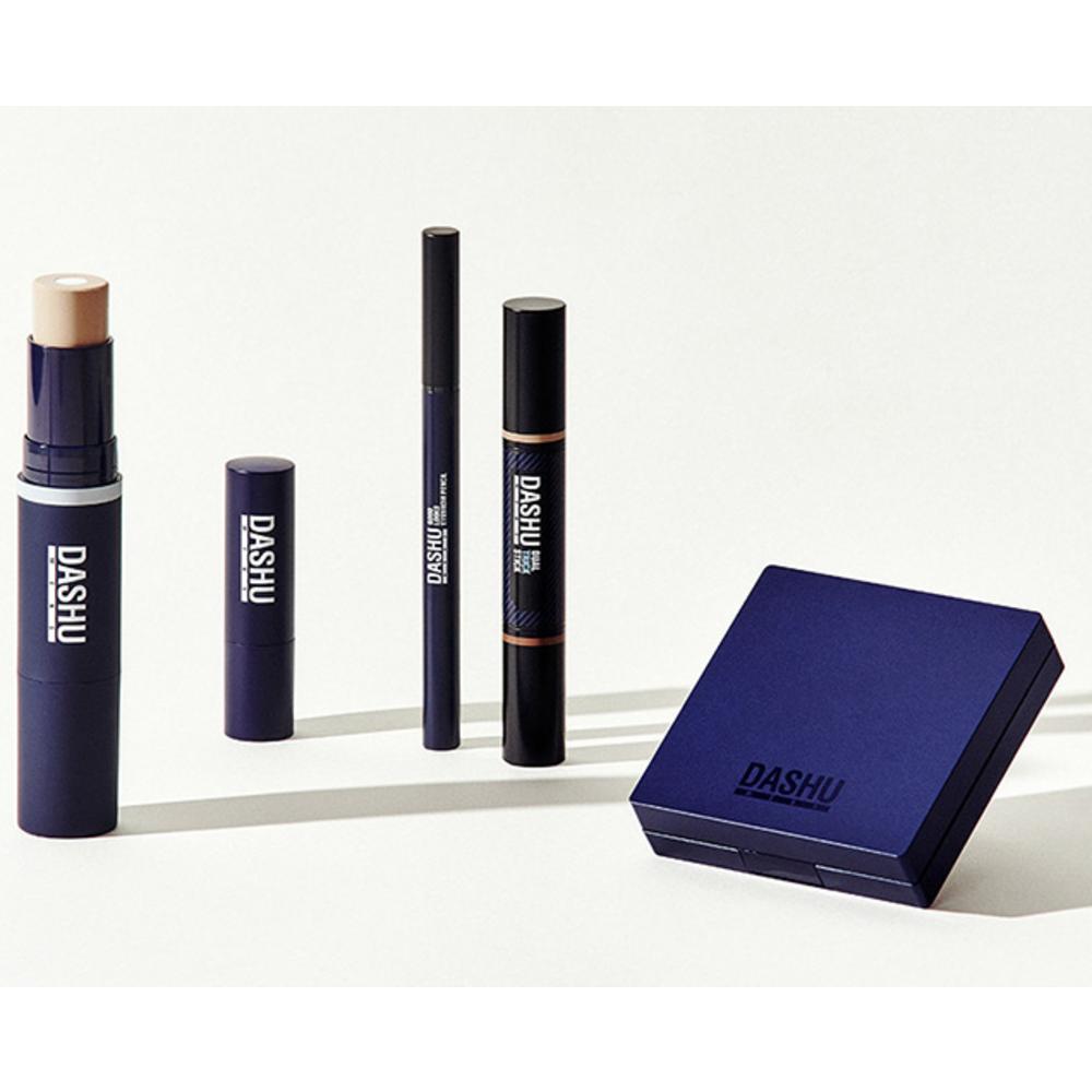 DASHU Men's Multi Cover Stick Foundation SPF50+ PA++++ 12g, 01 Light Beige, 1 Piece