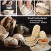 Rattan Bread Proofing Basket Natural Oval Rattan Wicker Dough Fermentation Sourdough Bread Basket