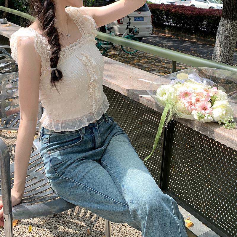 Летний маленький жилет, уникальный шикарный топ