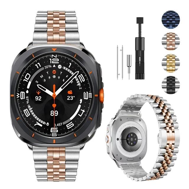 Металлический ремешок ONEMetal для Samsung Galaxy Watch Ultra Браслет 47 мм Браслет Coorea для Samsung Galaxy Watch 8 44 40 мм/8 Classic 46 мм Ремешок для часов MN