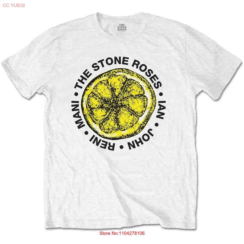 The Stone Roses Обожаемая Официальная Футболка Мужская винтажная Стильная Стильная Растягивающаяся Мягкая Немного Удобная уличная одежда