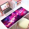 Dark Thrilling Anime Ffuture Diary Mouse Pad Large Thick Desk Pad Stitched Edges Gaming Mouse Mat For Pc