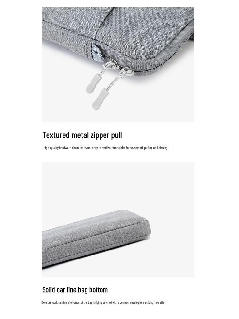 16-дюймовая ручная сумка для ноутбука для Apple, Huawei, Lenovo, Xiaomi, Dell – Дизайн с воздушной подушкой для мужчин и женщин