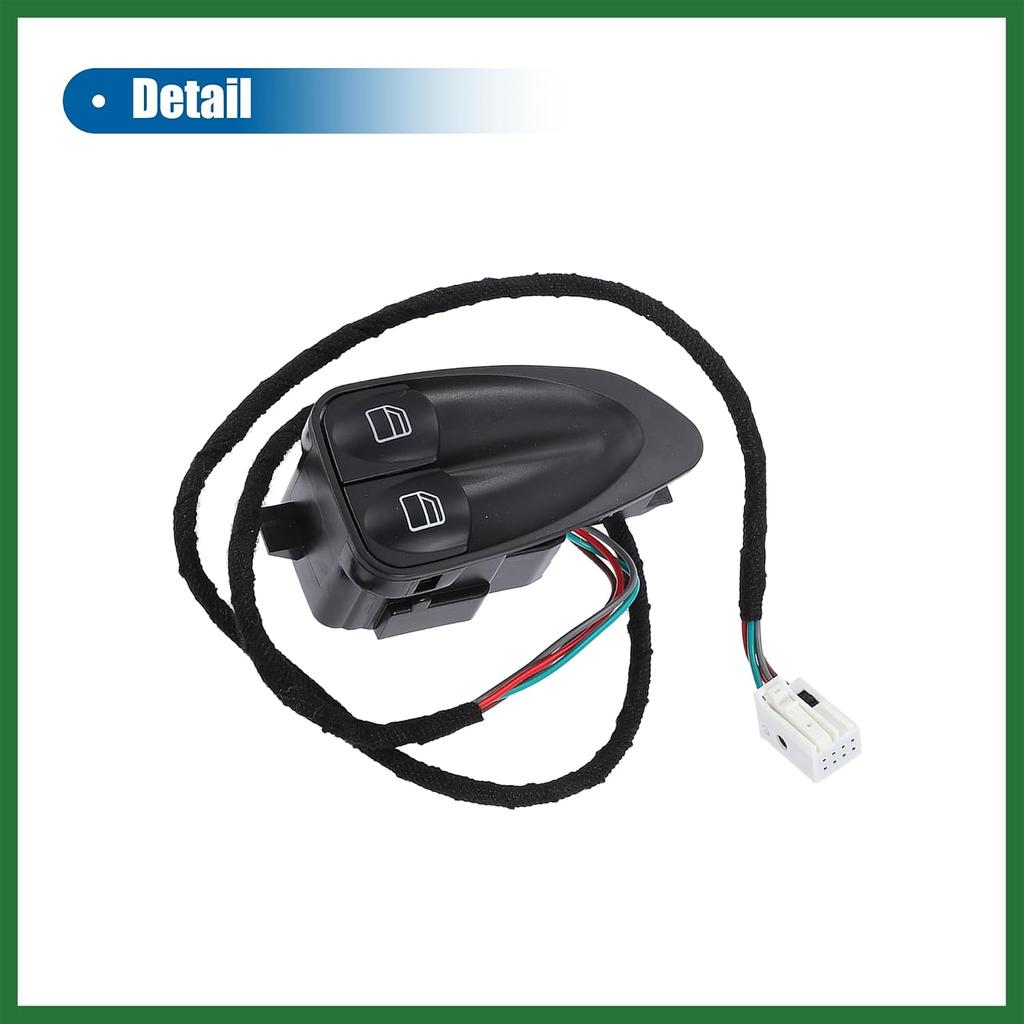 Motoforti 2308211351 Left Door Power Window Switch Driver Side Power Window Master Control Switch for Mercedes Benz SL500 SL550 SL55 for AMG SL65 for