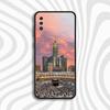 Чехол на телефон Кааба Мекка Махка для Samsung S 25,24,23,22,30,21,10,9,Ultra,Plus,Lite,FE,4,5 G Черный Мягкий Чехол