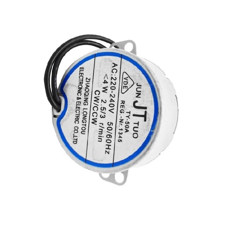 Эффективный синхронный редукторный двигатель 220 В, малый синхронный двигатель, простая установка для бытовой техники