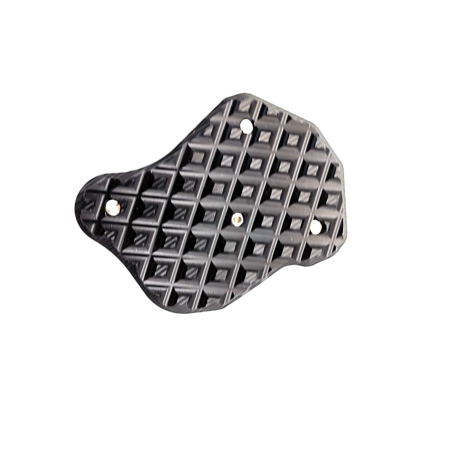 Black Aluminum Alloy Anti-slide Kickstand Extension Pad for Honda CB650F 2017-18