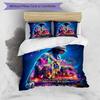 Pop Custom Name Text Print 1Pc Bedding Set Duvet Cover With Two Pillowcases Soft Bed Linen For Household Bedroom