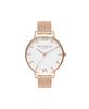 Olivia Burton OB15BD79 Big Quartz Movement White Dial Watch Women's