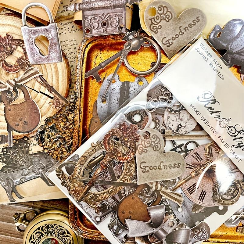 30pcs Retro Aesthetic Scrapbook Paper Decoupage Paper Pad For DIY Crafts Journaling Scrapbook Supplies Gift Wrapping Album Art Decorative Craft Paper