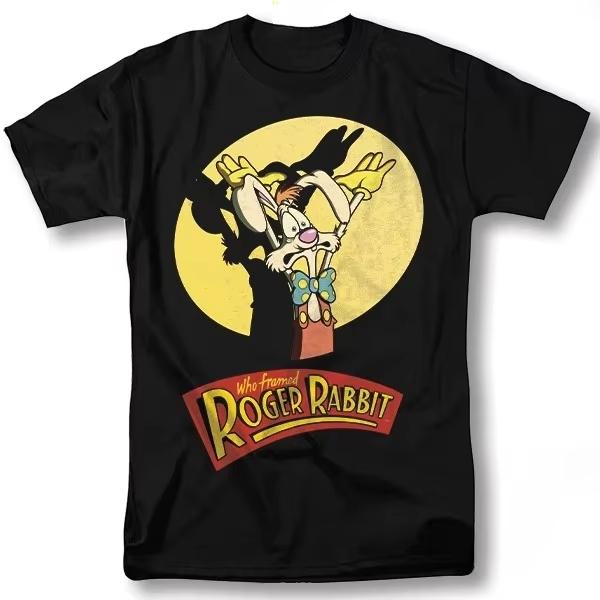 Who Framed Roger Rabbit Shirt Classic Movie Vintage Graphic Design TShirt Harajuku Streetwear T Shirt for Unisex