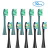 10PCS Replacement Brush Heads for Oclean Full Range Soft DuPont Nozzles Vacuum Sealed Packaged