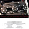 For Land Rover Range Rover Evoque 2012-18 Aluminum Car Air Conditioning Switch Button Air Conditioning Button Sticker Auto