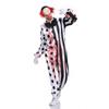 Gruesome Bloodied Clown Costume Stylish Polyester Blend For Themed Parties