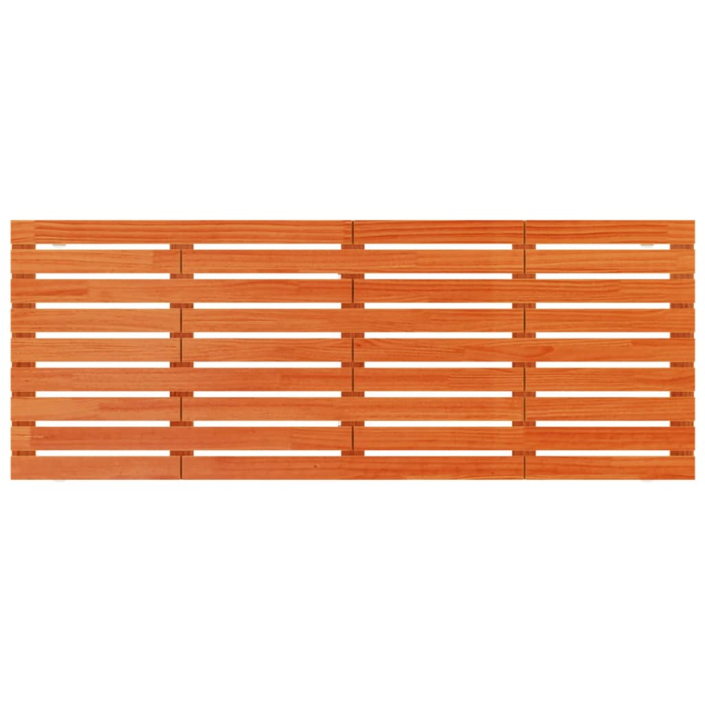 Wand montiertes Kopfteil ohne Bettgestell, 166x3x63 cm, aus massivem Kiefernholz