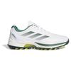 Обувь для гольфа Adizero ZEDGE 25 Обувь см 2E [Adidas Golf] Мужская Белый/Колледж Грин/Желтый 30.0